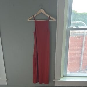Old Navy Red Spaghetti Strap Slip Dress